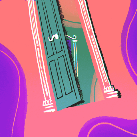 dannstan91 animation retro trippy psychedelic GIF