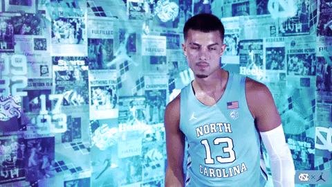North Carolina Sport GIF by UNC Tar Heels