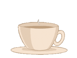 shaystickel coffee drink cup mug Sticker