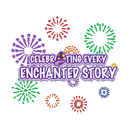 Rainbow Celebrate Sticker by Enchanted Kingdom
