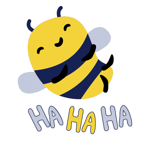 Happy Fun Sticker by Planner Bee