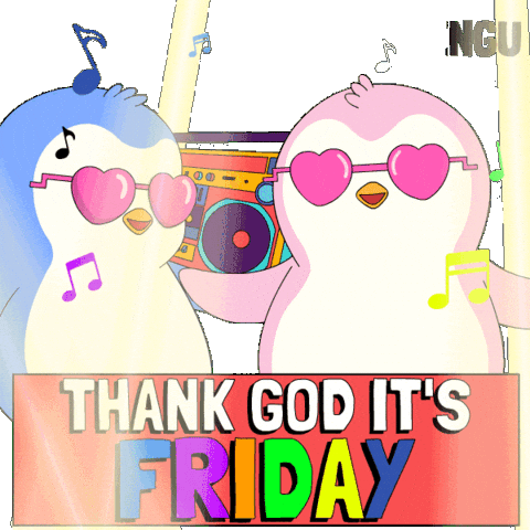 Soul Mate Friday Sticker by Pudgy Penguins