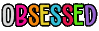 Obsessed Sticker by Calakids Boutique