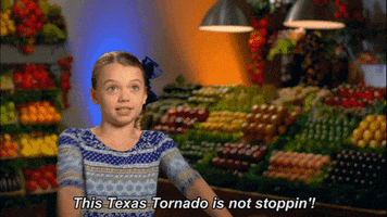 masterchef junior this texas tornado is not stopping GIF by Fox TV