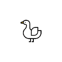 Duck Pato Sticker by ORNA