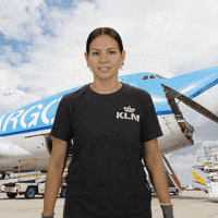 Royal Dutch Airlines Thumbs Up GIF by KLM