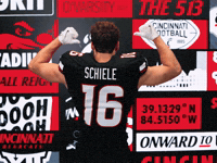 Football GIF by Cincinnati Bearcats