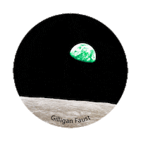 Space Moon Sticker