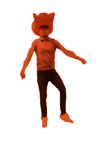 dance orange Sticker by The University of Texas Rio Grande Valley