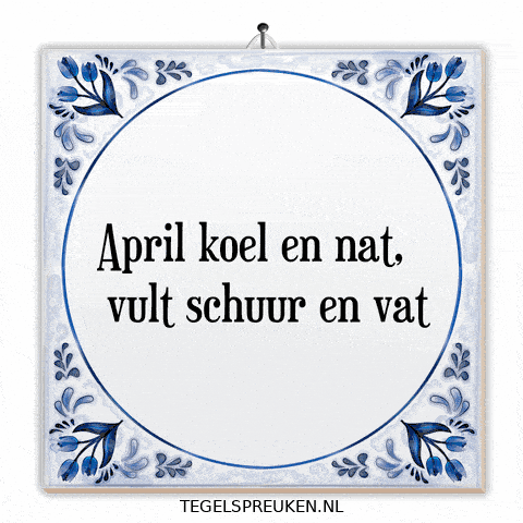 Water April GIF by Tegelspreuken.nl