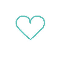 Olivafeitoamao heart amor aesthetic line Sticker
