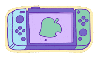 Nintendo Waiting Sticker by cecy meade