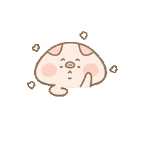 Pig Baba Sticker by 豚豚TunTun