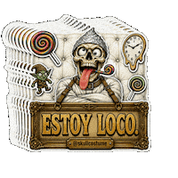 Skull Calavera Sticker