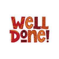 Well Done Motocross Sticker by Jude Morris Racing Foundation