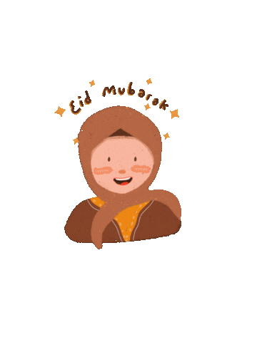 cocowidiob giphyupload eid mubarak lebaran idulfitri Sticker