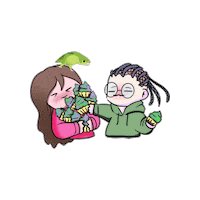 Bff Cupcakes Sticker