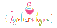 Frozen Yogurt Sticker by Deli Cream