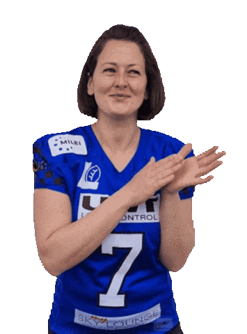 Happy Clap Sticker by Allgaeu Comets Ladies