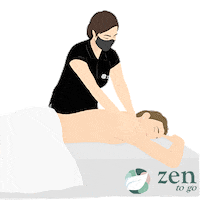 Relax Spa Sticker by Zen to Go