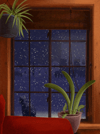 Relaxing Snow Day GIF
