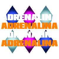 Adrenaline Rush Sticker by SrFactory