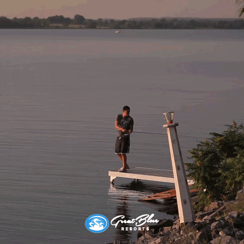 Prince Edward County Fishing GIF by Great Blue Resorts