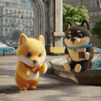 thedogefrens dance dancing celebration excited GIF