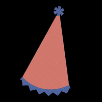 MaddieAlder party celebrate party hat alder GIF