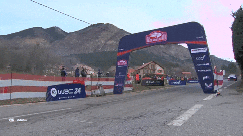 Driving Fast Car GIF by FIA World Rally Championship