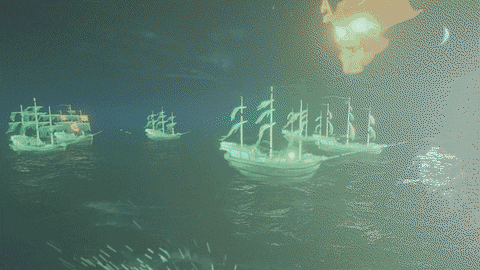 Haunted Shores GIF by Sea of Thieves