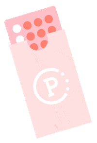 Birth Control Delivery Sticker by The Pill Club