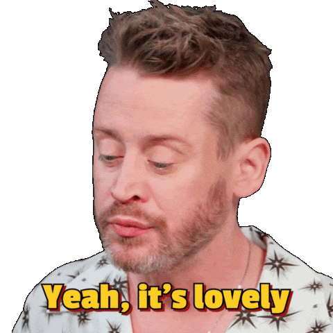 Macaulay Culkin Hot Ones Sticker by First We Feast