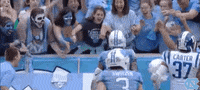 bug howard carolina football GIF by UNC Tar Heels