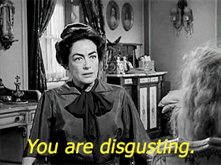 whatever happened to baby jane wtf GIF by O&O, Inc