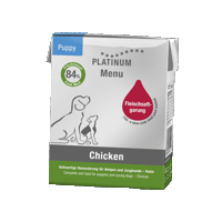 Dog Food Puppy Sticker by PLATINUM