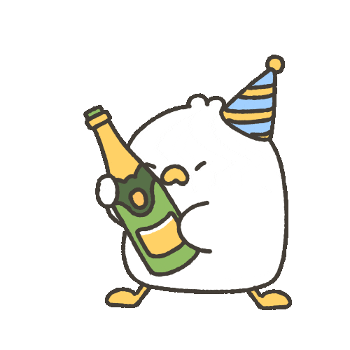 Happy Party Sticker