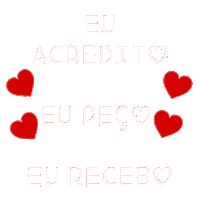 Frases Eu Acredito Sticker
