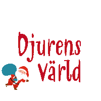 Christmas Santa Sticker by Djurens Värld Halmstad