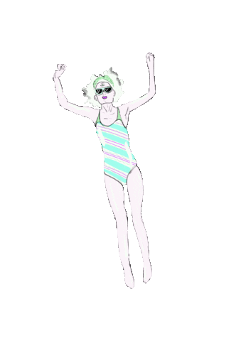 cristinamufer hot summer threeclops cristinamufer Sticker