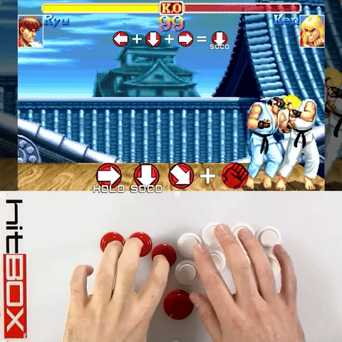 HB - SFT - Ryu - Shoyruken - Walk SOCD