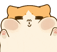 Cat Kiss GIF by Bichi Mao