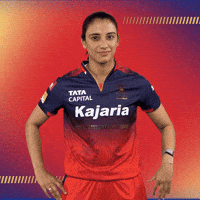 Happy Smriti Mandhana GIF by Royal Challengers Bengaluru