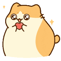 Cat Sticker by Bichi Mao