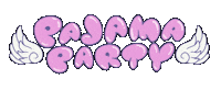Pajamaparty Sticker