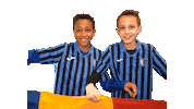 Happy Soccer Player Sticker by Inter Club d'Escaldes