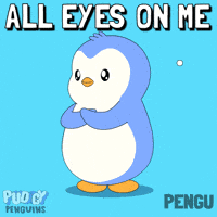 Looking I See You GIF by Pudgy Penguins