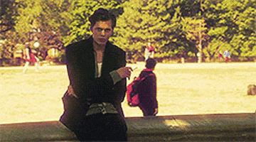 bill skarsgard lmao GIF