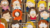 tired kenny mccormick GIF by South Park 