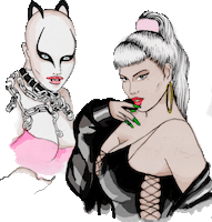 tomasa del real nails Sticker by Nacional Records